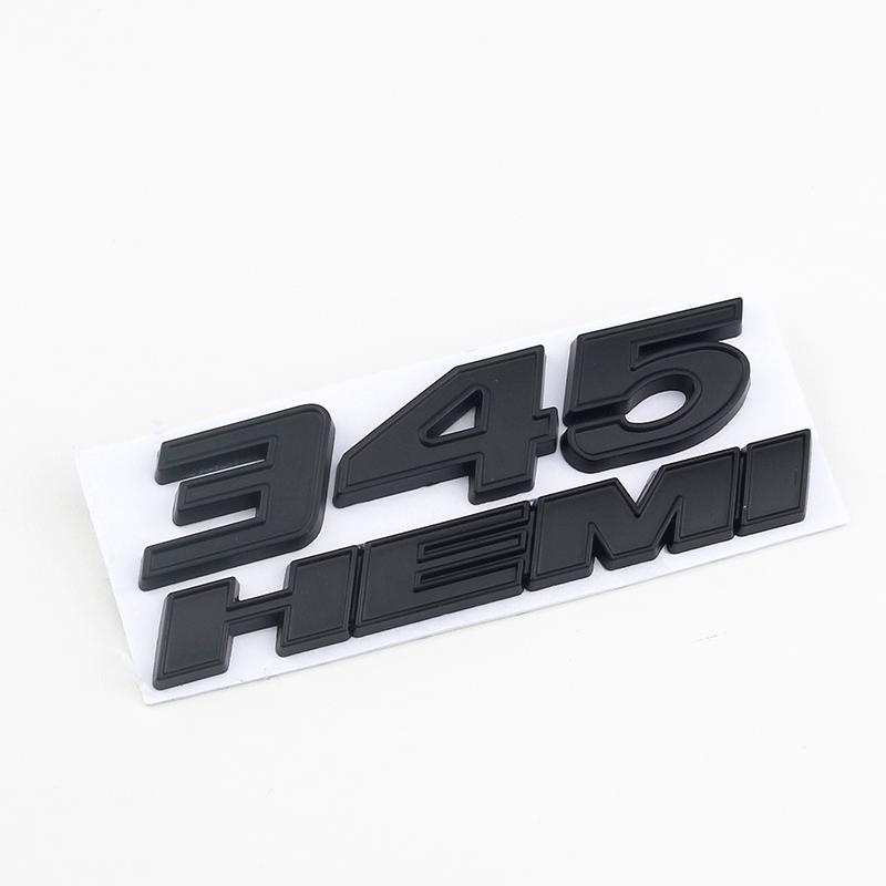 345 HEMI модифицированный логотип автомобиля маркировка RAM 1500 2500 пикап логотип металлический автомобильный стикер