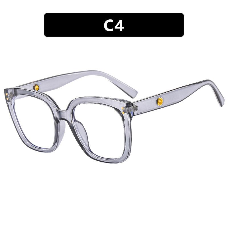 New Square Glasses Frame for Women Anti-Blue Ray Fashion Lady's Myopia Glasses Prescription Computer Glasses