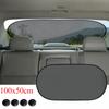 Практичный УФ-блок Защитный экран Автомобильная солнцезащитная шторка Заднее стекло Козырек Сетка Солнцезащитная накидка