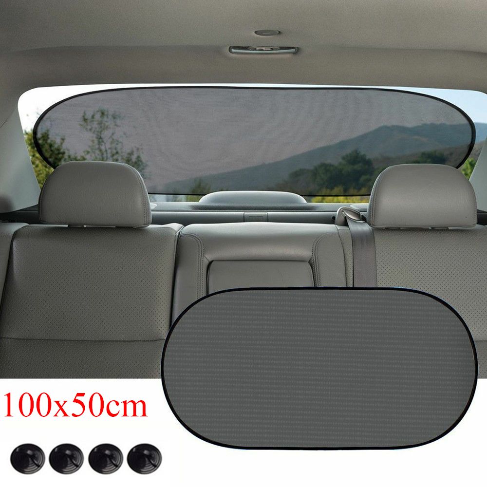 Практичный УФ-блок Защитный экран Автомобильная солнцезащитная шторка Заднее стекло Козырек Сетка Солнцезащитная накидка