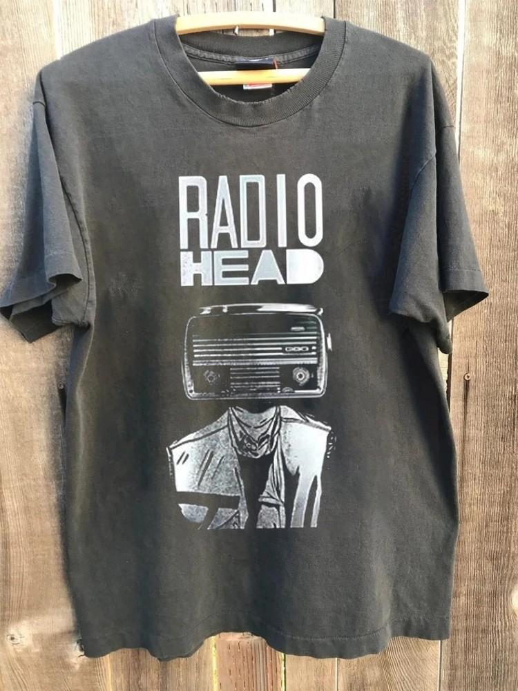Radiohead 2025 shirt Charcoal Color Reprint Charcoal Unisex Shirt S5XL Unisex T-Shirt
