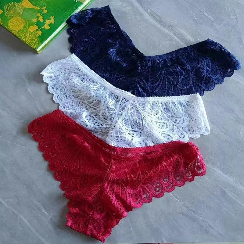 Новые женские кружевные трусики сексуальные спортивные с низкой посадкой бесшовные брифы женские стринги