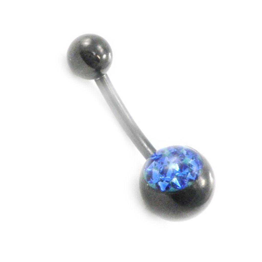 Les Trésors De Lily [I9491] — Пирсинг королевского синего цвета «Кристалл».