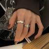 Минималистичное кольцо-крест в корейском стиле для женщин – Легкая роскошь, Модный, Индивидуальный дизайн для указательного пальца