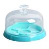 Watch Movement Tray Dustproof Accessory Storage Watch Parts Dust Cover for Family School Blue