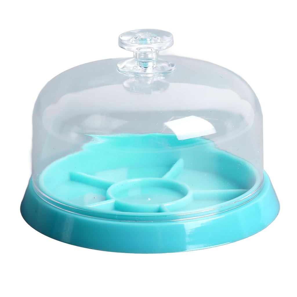 Watch Movement Tray Dustproof Accessory Storage Watch Parts Dust Cover for Family School Blue
