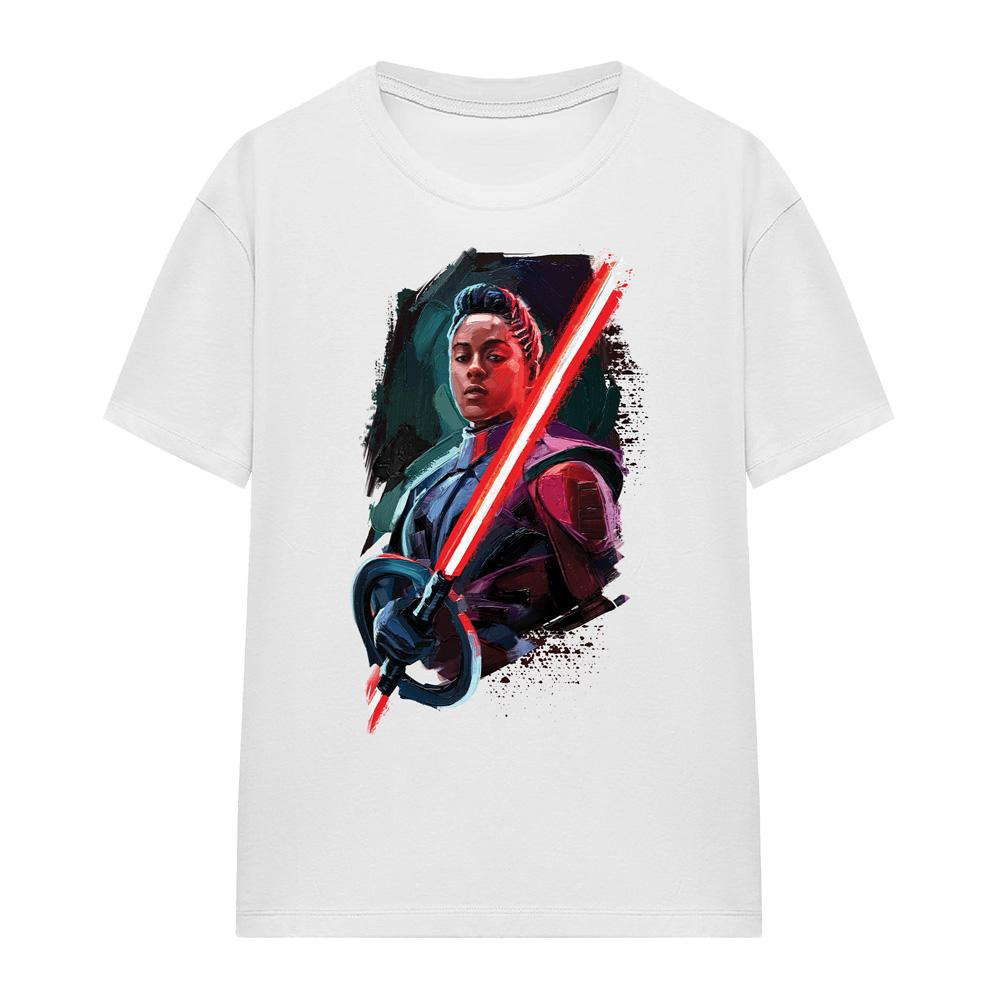 Star Wars: Obi-Wan Kenobi Womens/Ladies Reva Painted T-Shirt