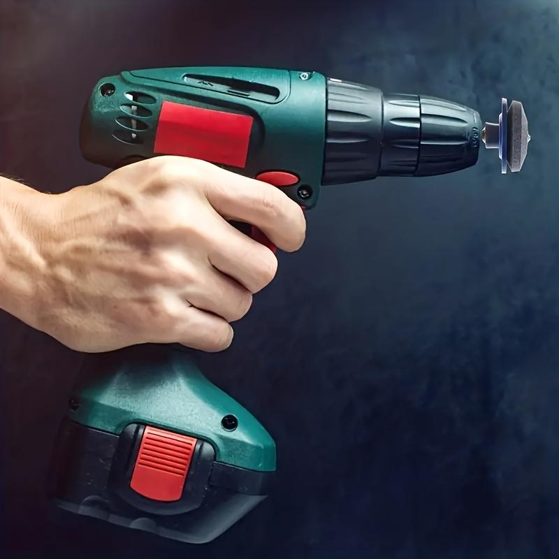 1pc, Effortlessly Sharpen Your Lawn Mower Blades with Our Power Drill Compatible Lawn Mower Blade Sharpener