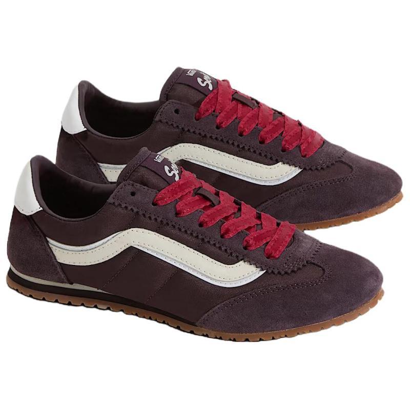 Vans Супер Низкопрофильные Дышащие Поддерживающие Беговые Кроссовки Унисекс Коричневые Кроссовки VN000D83BJG