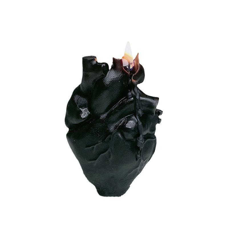 1 шт. Ароматическая свеча в форме органа сердца Анатомическая свеча в форме сердца Декоративная свеча, которую можно использовать в качестве подарка Натуральный соевый воск