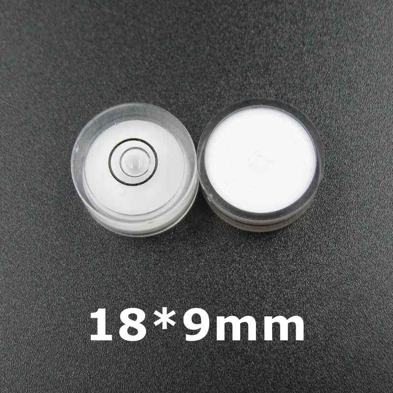 Arcylic Mini Spirit Level бусины Высокоточные пластиковые пузырьковые уровни зеленого/белого цвета Размер 18*9 19*10 мм