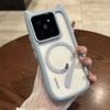Для Magsafe Магнитный Милый Чехол с Ушками Кошки Для Xiaomi 17 15 14 Pro Max Для Redmi Note 13 5G Жесткий Ударопрочный Чехол для Беспроводной Зарядки