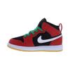 Детские кроссовки Air 1 Mid SE PS Christmas Red Black White DQ8419-006
