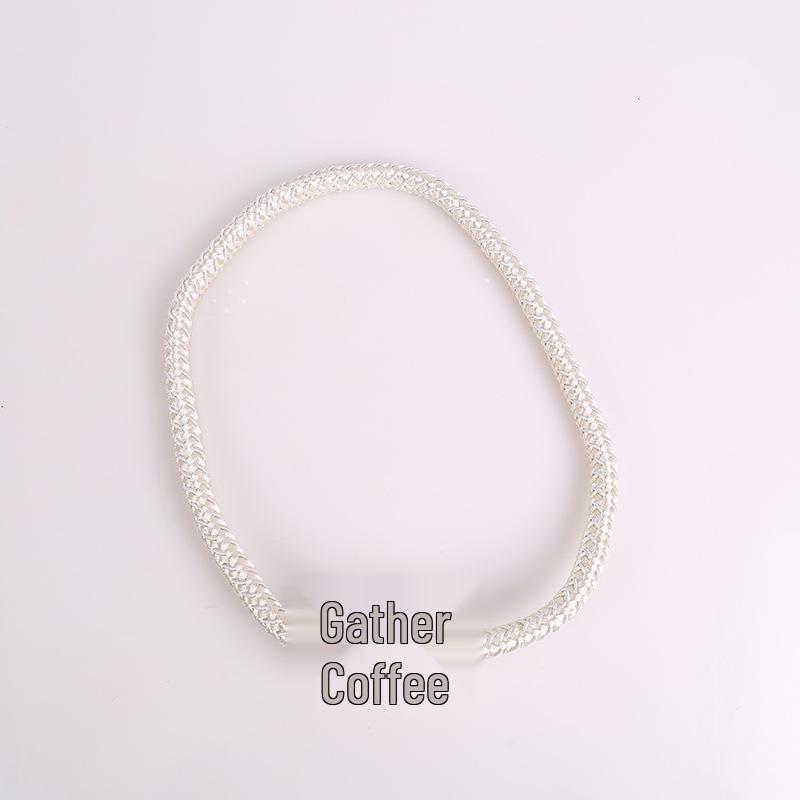 Pearl Magnetic Curtain Tieback - Elegant European & American Style, No-Punch Installation.