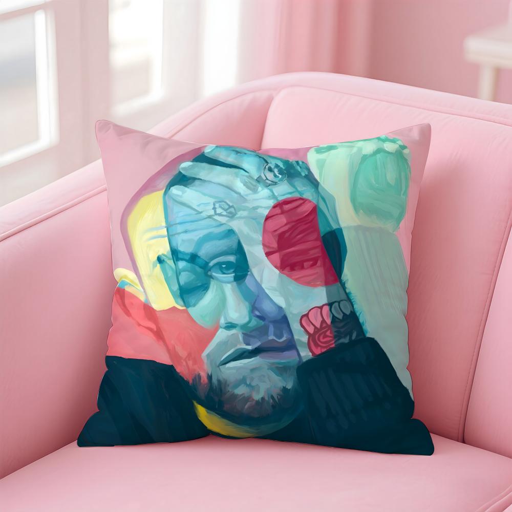 singer Mac MillerM Cushion Cover Pillowcase Short Plush Invisible zipper Room Sofa Cushion Cover
