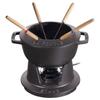 Staub Set Black Fondue Pot Lit Enamel Pot Japanese Specialist "Fondue 18cm" [Авторизованный продукт] 40511-971