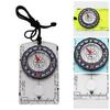 Уличный компас с увеличительным стеклом, линейкой, шкалой, многофункциональный, для кемпинга, пеших походов, туризма, выживания, ориентирования, навигационный инструмент