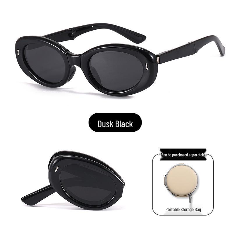 UV Protection Foldable Women's Sunglasses - Lightweight, Fashionable & Compact for Summer
