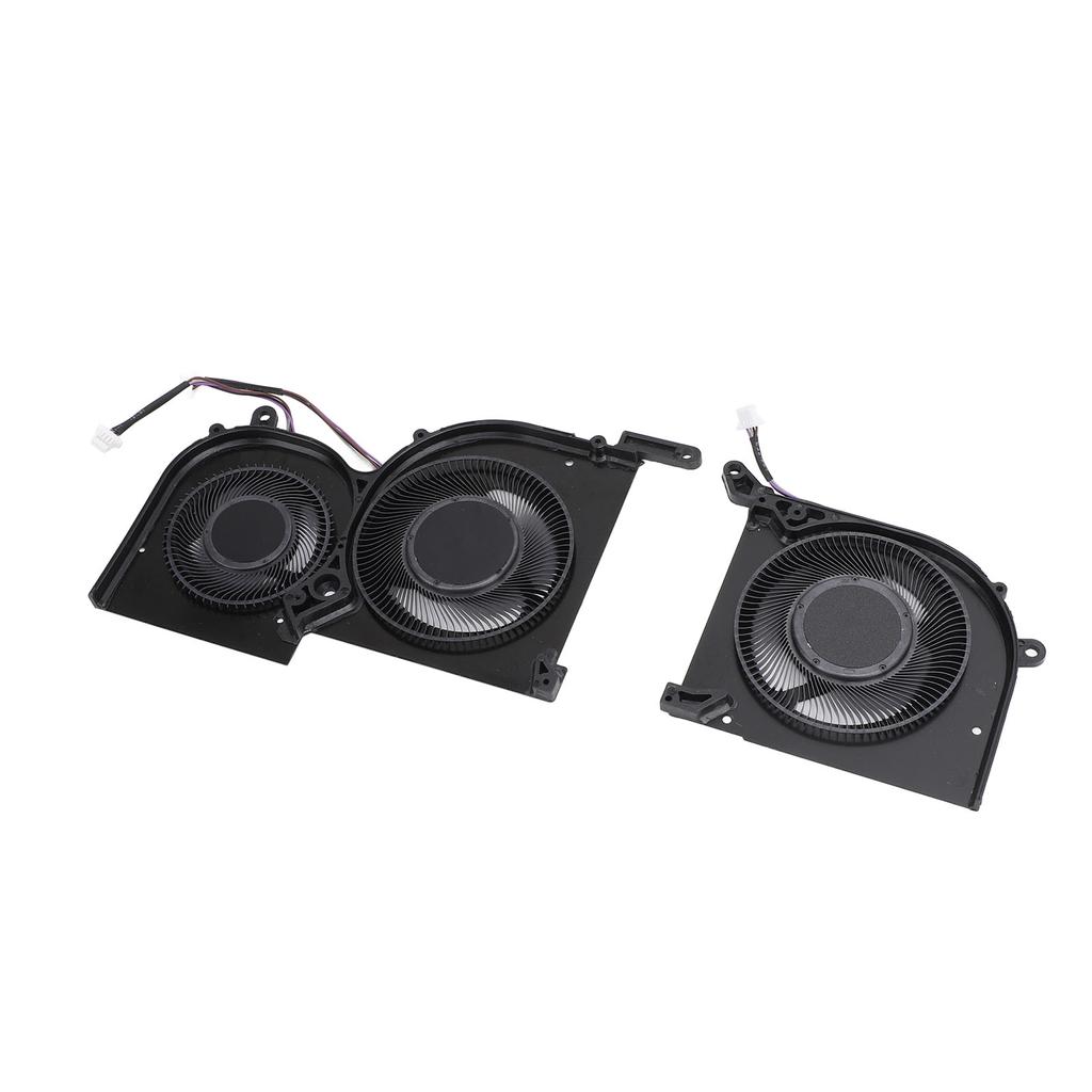 Laptop CPU Fan 4 Pin with Repair Kit Laptop GPU Cooling Fan for MSI GS66 10SD 10SGS 10SFS 10SF 10SE MS 16V1 MS 16V2