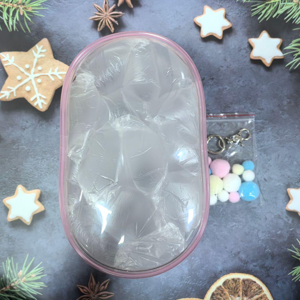 Transparent 20cm Doll Takeaway Bag Dustproof Cotton Doll Transparent Bag  Bag Organization