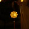 Traditional DIY Lantern Ornament Chinese Calligraphy Lotus Lantern  Mid-Autumn Festival