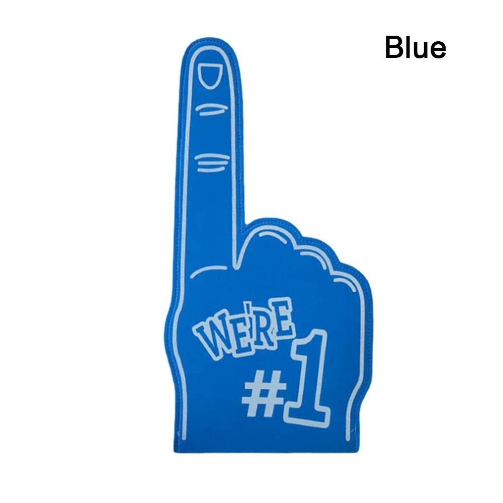 1 шт. пенопластовые гигантские пенопластовые перчатки для пальцев из пенопласта EVA, красочные перчатки для поддержки, спортивные аксессуары