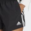adidas Женские черные спортивные шорты для тренировок с тремя полосками HT3397