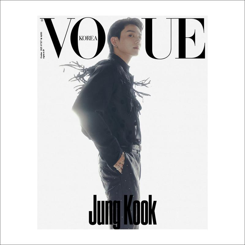 ЧОНГКУК(БТС) VOGUE KOREA 2023.10 + бесплатный подарок
