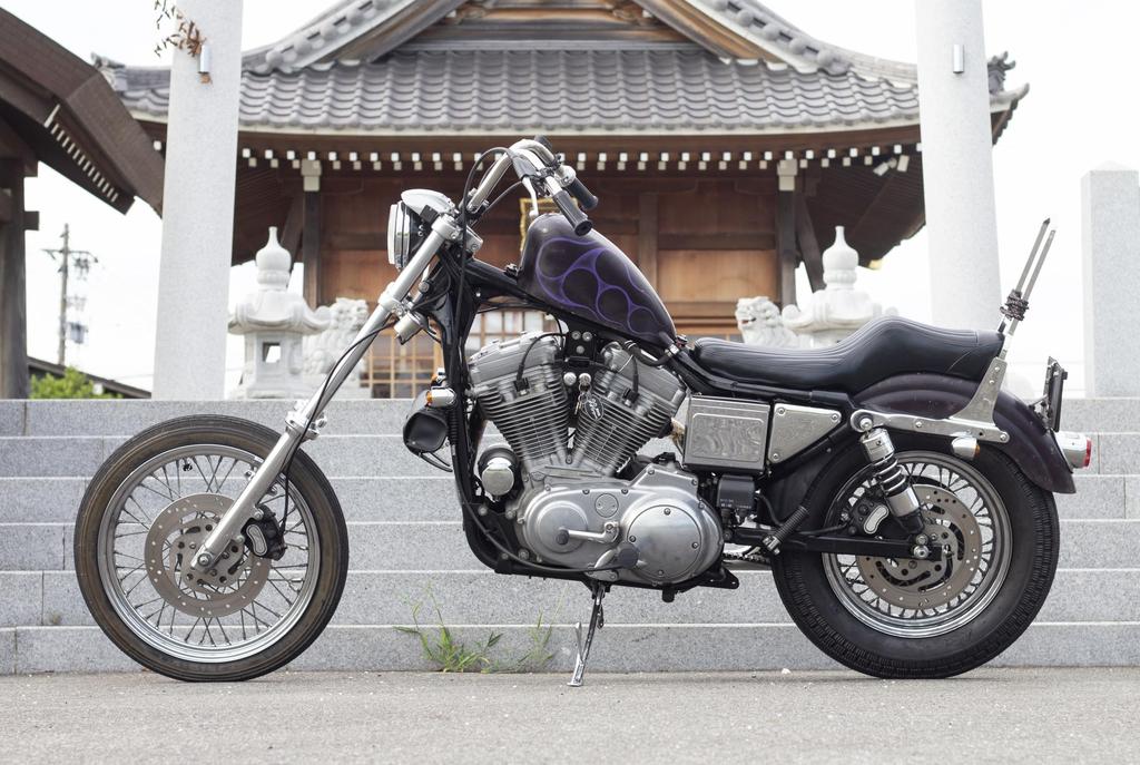MOTOR ROCK Sportster XL 8мм Трос сцепления 49 дюймов '86~ MR-HC035