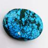 72.5 Carat Natural Blue Turquoise Oval Cut 35x26 MM Loose Gemstone
