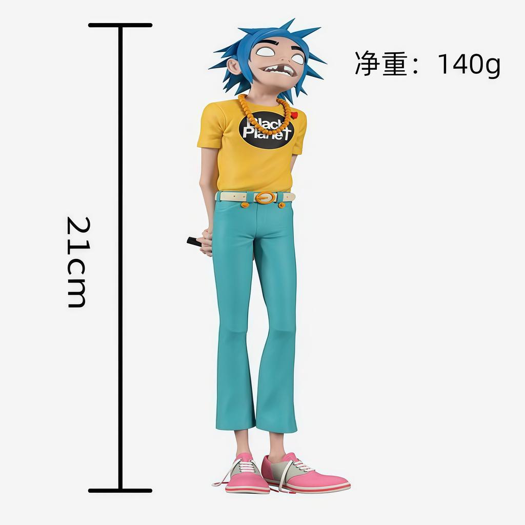 Новая фигурка члена группы Gorillaz, фигурка участника рок-группы, 2D-фигурки Нудл, Мэрдок, Рассел, куклы, игрушки, коллекционные, хобби, подарки