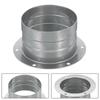 75-300mm Straight Flange Adapter Metal Air Vent Duct Flange Air Ventilation Hose Connector  Kitchen
