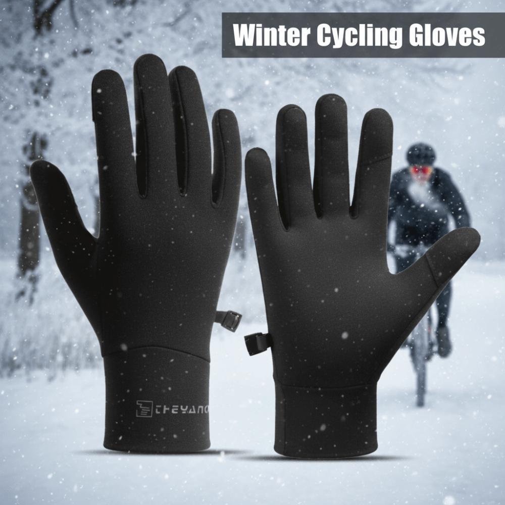 Anti Loss Thick Cycling Gloves Warm Outdoor Gloves Mountaineering