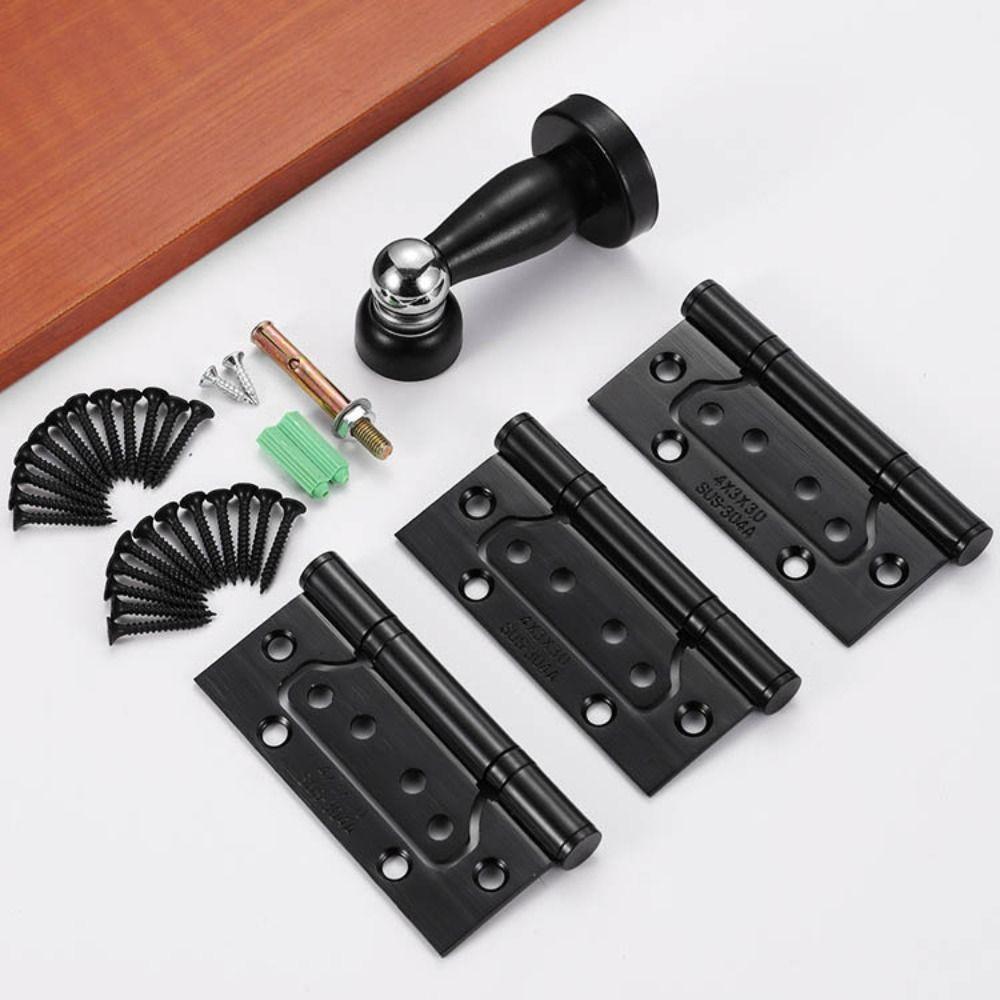 Small Stainless Steel Hinge 304 Stainless Steel Door Hardware New Flush Door Hinges  Wooden Door