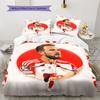 HurriKane Pattern Bedding Home Decoration Birthday Gift (1 * duvet cover + 2 * pillowcase, without core),fan merchandise.