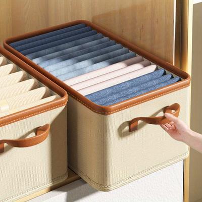 S/M/L 1 шт. хорошего качества, складной ящик для хранения одежды с ручкой, большая вместимость, контейнер для хранения одежды.