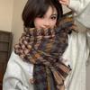 Manufacturer Houndstooth Scarf Winter Warm Couple Plaid Scarf Thickened Scarf Scarf