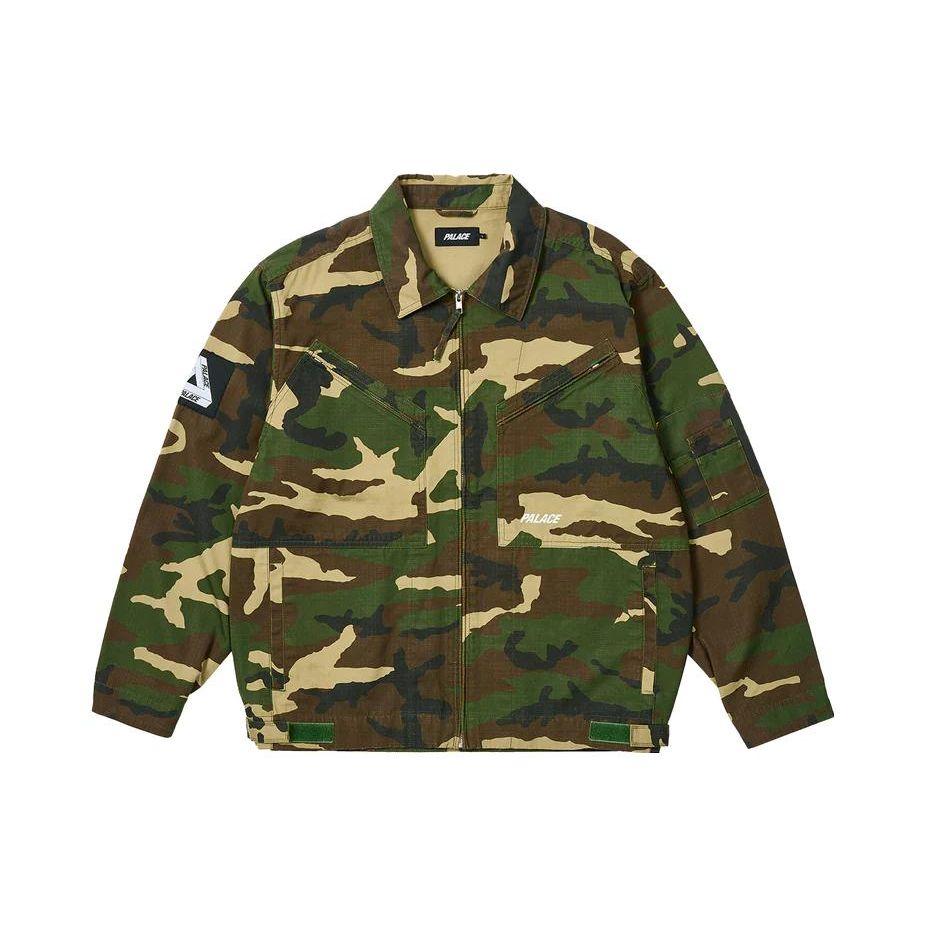Palace Aviator Jacket Camo Unisex Outerwear Multi-Color P24JK094