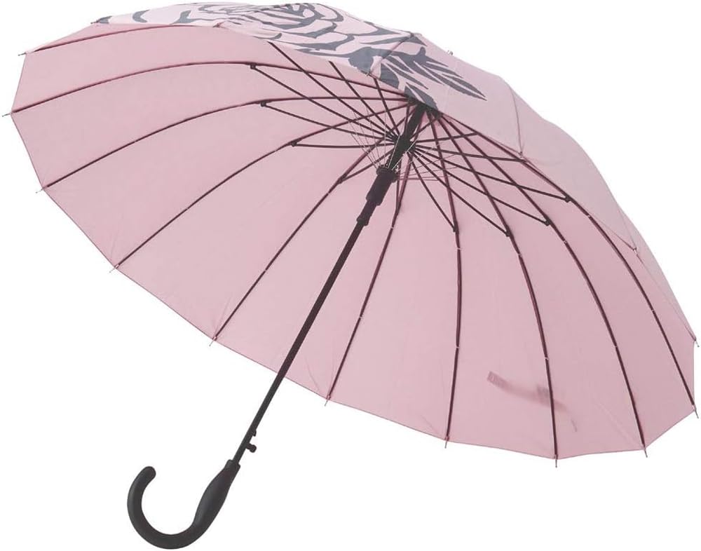 Mabu для Basic Jump Long Rain UV Цветочный зонт (мабу) Зонт/Зонт Женский, 58см, 16, Розовый, SMV-40232, Зонт, Зонт, Защита, Солнцезащитный зонт,