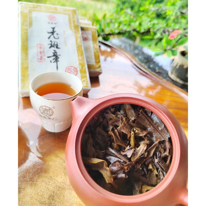 Хороший чай из Юньнани, старый чайный лист Баньчжан, кирпичный старый чай Пуэр из старого дерева, 200 г выдержанного сырого чая Пуэр