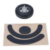 Mouse Wheel Replacement Black Mouse Roller Scroll with Anti Slip Foot Sticker for G403 G603 G703