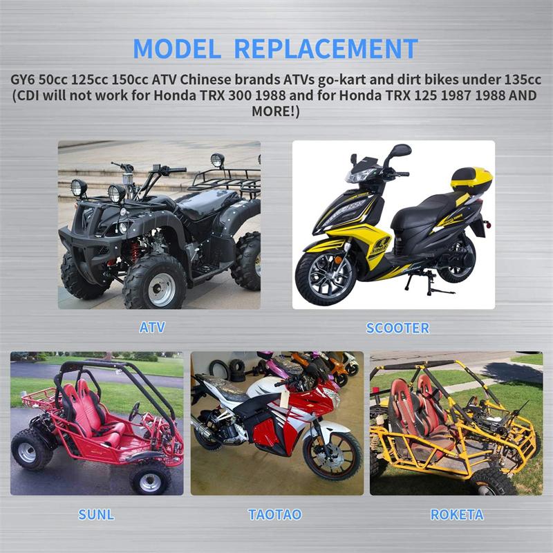 6-контактный AC зажигание CDI коробка для GY6 125cc 150cc 200cc 250cc ATV Quads мопед Dirt Bike Kart мотоцикл