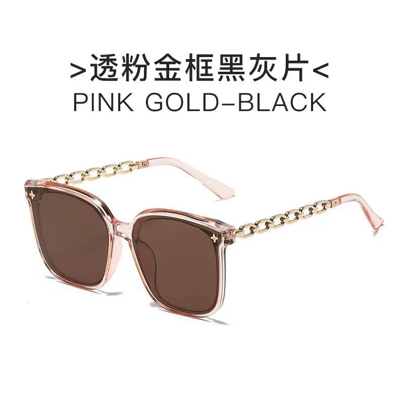 Солнцезащитные очки с большой оправой Xiaohongshu Такие же солнцезащитные очки