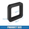X Autohaux 5PCS/Set Hitch Receiver Silencer Pads 2 Inch Noise Reduction Muffler Pads for Car Adjustable Ball Mounts Rubber Black