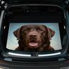 1 шт. Шоколадный Лабрадор Коврик в Багажник Автомобиля Противоскользящий Вкладыш для Груза Водонепроницаемый Защитник Заднего Отсека Коврик для Пола Декор для Внедорожника Седана