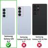 Coque pour Samsung Galaxy S25 - Phonillico® - Souple - 2 Verres Trempé Noir - Anti Espion - Protection Ecran