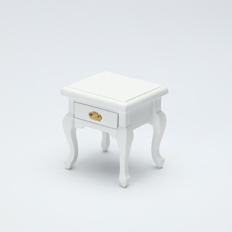 Мебель для кукольного домика Сделай сам Деревянный шкаф Тумба под телевизор Комод Прикроватная тумбочка Миниатюрное украшение Модель