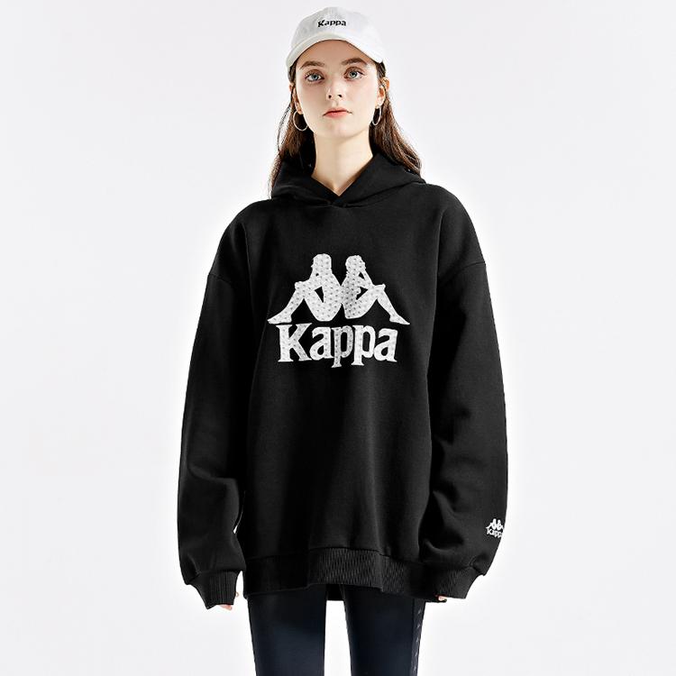 Kappa Толстовка с капюшоном Весна Осень Зима Унисекс Для пары K0BY2MT61D