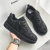 New Arrivals Man Black Sneakers Non-Slip Platform Men Skateboarding Shoes Comfy Outdoor Men's Sports Shoes Tenis Masculino Homem