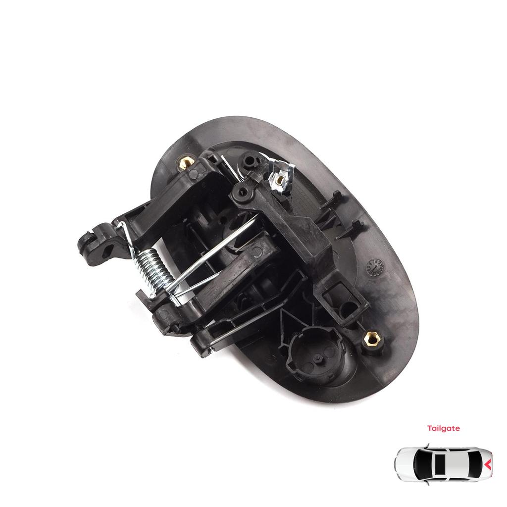 BDP1557 Задняя дверь багажника Наружная ручка открывания двери Черная для Renault Kangoo KC Express FC Nissan Kubistar MK1 X76 8200153666